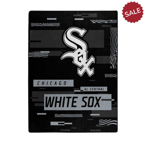 Chicago White Sox Blanket 60x80 Raschel Digitize Design-0