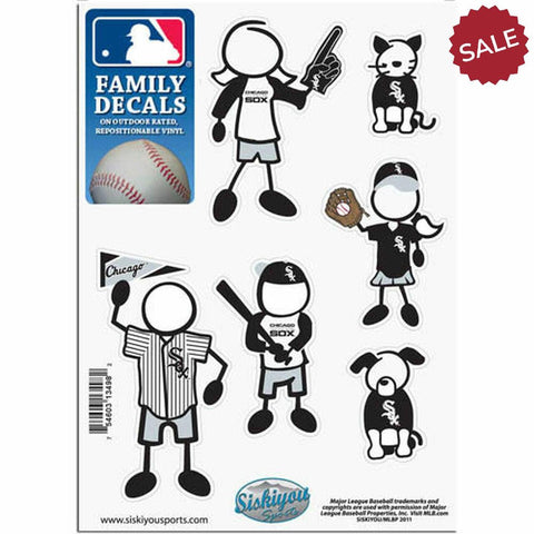 Chicago White Sox Decal 5x7 Family Sheet - Team Fan Cave