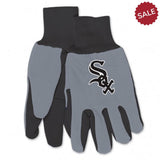 Chicago White Sox Gloves Two Tone Style Adult Size Size