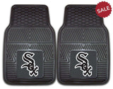 Chicago White Sox Heavy Duty 2-Piece Vinyl Car Mats