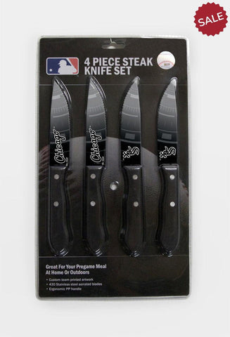 Chicago White Sox Knife Set - Steak - 4 Pack - Special Order