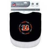 Cincinnati Bengals Baby Bib 2 Pack-0