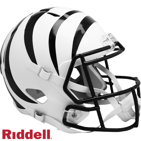 Cincinnati Bengals Helmet Riddell Replica Full Size Speed Style On-Field Alternate-0