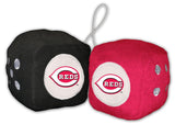Cincinnati Reds Fuzzy Dice - Special Order - Team Fan Cave