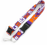 Clemson Tigers Lanyard Breakaway Style Dynamic Design