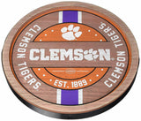 Clemson Tigers Sign Wood Barrel Design - Team Fan Cave