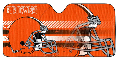 Cleveland Browns Auto Sun Shade - 59"x27"-0