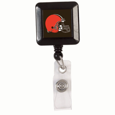 Cleveland Browns Badge Holder Retractable Square-0