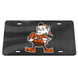 Cleveland Browns License Plate Acrylic Retro - Special Order-0