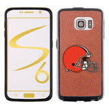 Cleveland Browns Phone Case Classic Football Pebble Grain Feel Samsung Galaxy S6 - Team Fan Cave