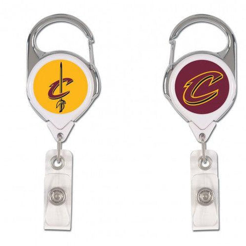 Cleveland Cavaliers Badge Holder Premium Retractable - Team Fan Cave