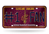 Cleveland Cavaliers License Plate #1 Fan C Logo - Team Fan Cave