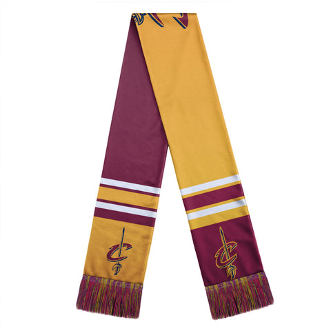 Cleveland Cavaliers Scarf Colorblock Big Logo Design - Team Fan Cave