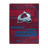 Colorado Avalanche Blanket 60x80 Raschel Digitize Design-0