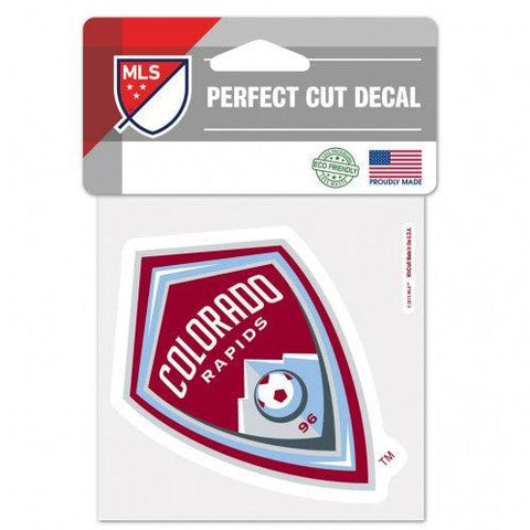 Colorado Rapids Decal 4x4 Perfect Cut Color