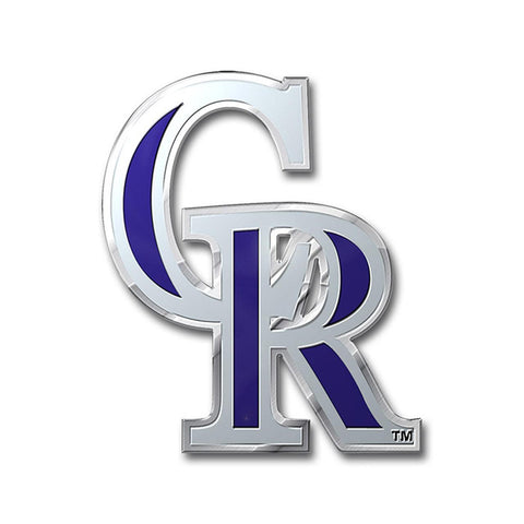 Colorado Rockies Auto Emblem Color