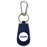 Connecticut Huskies Team Color Basketball Keychain - Team Fan Cave