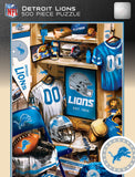 Detroit Lions Puzzle 500 Piece Locker Room-0