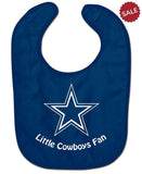 Dallas Cowboys All Pro Little Fan Baby Bib - Team Fan Cave