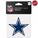 Dallas Cowboys Decal 4x4 Perfect Cut Color