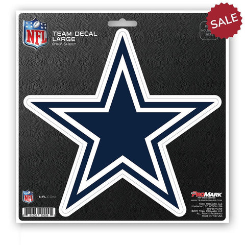 Dallas Cowboys Decal 8x8 Die Cut