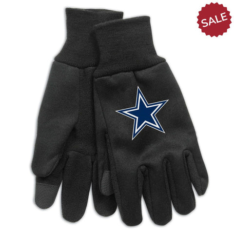 Dallas Cowboys Gloves Technology Style Adult Size-0