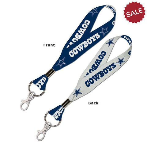 Dallas Cowboys Key Strap 1 Inch - Team Fan Cave