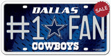 Dallas Cowboys License Plate #1 Fan