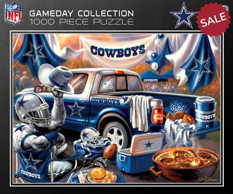 Dallas Cowboys Puzzle 1000 Piece Gameday Design-0