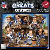 Dallas Cowboys Puzzle 500 Piece All-Time Greats-0