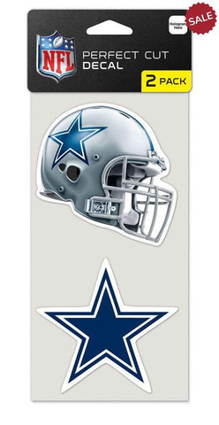 Dallas Cowboys Set of 2 Die Cut Decals