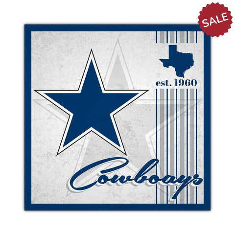 Dallas Cowboys Sign Wood 10x10 Album Design