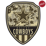 Dallas Cowboys Sign Wood 11x14 Shield Shape-0