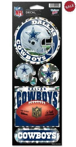 Dallas Cowboys Stickers Prismatic