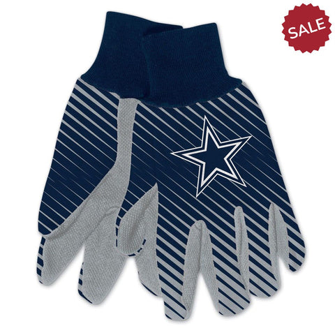 Dallas Cowboys Two Tone Adult Size Gloves-0