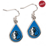 Dallas Mavericks Earrings Tear Drop Style - Special Order-0