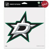 Dallas Stars Decal 8x8 Perfect Cut Color