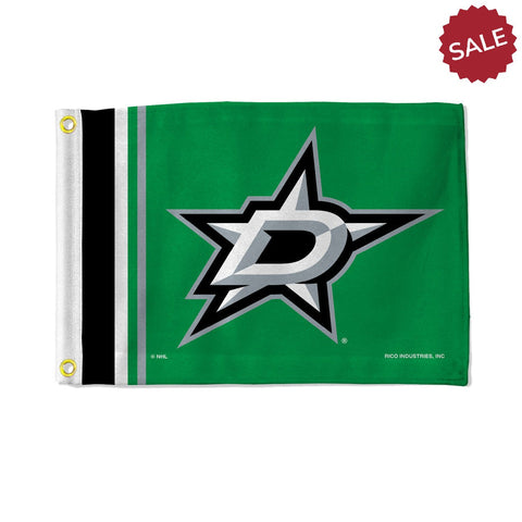 Dallas Stars Flag 12x17 Striped Utility-0