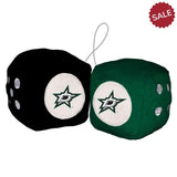 Dallas Stars Fuzzy Dice - Team Fan Cave