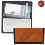 Dallas Stars Leather/Nylon Embossed Checkbook Cover - Team Fan Cave