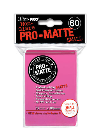 Deck Protector - Pro-Matte Small Size - Bright Pink (10 packs of 60) - Special Order-0
