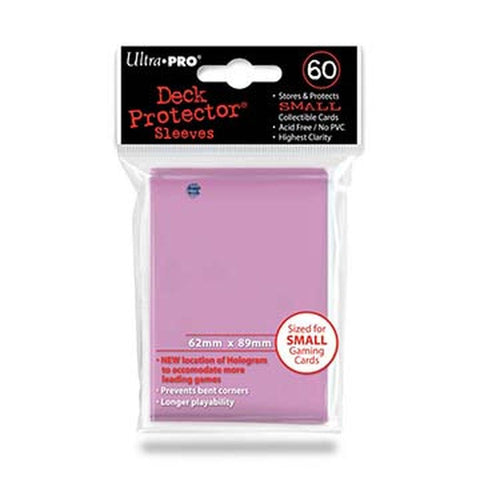Deck Protector - Small Size - Pink (10 packs of 60) - Special Order