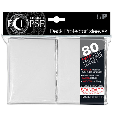 Deck Protectors - Pro Matte - Eclipse White (8 packs per display)