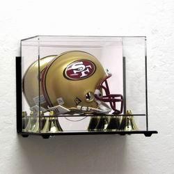 Deluxe Acrylic Mini Football Helmet Display Case - Wall Mountable - Special Order