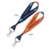 Denver Broncos 1" Key Strap