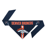 Denver Broncos Pet Bandanna Size S - Team Fan Cave