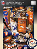 Denver Broncos Puzzle 500 Piece Locker Room-0