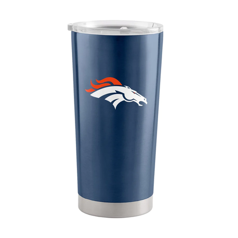 Denver Broncos Travel Tumbler 20oz Stainless Steel-0