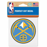 Denver Nuggets Decal 4x4 Perfect Cut Color - Special Order