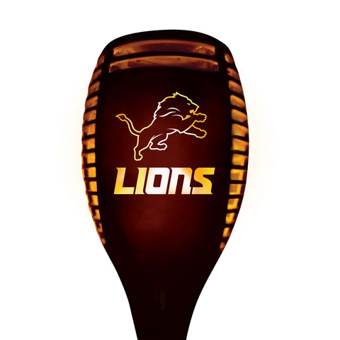 Detroit Lions Solar Torch LED-0